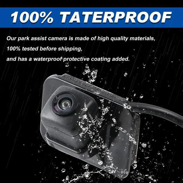 Alt view image 4 of 5 - Backup Camera Compatible with 2014-2015 Accord Sedan Sport Hybrid 6 Pin | Replaces# 39530-T2A-A71 39530T2AA71, Rear Parking Assist Camera