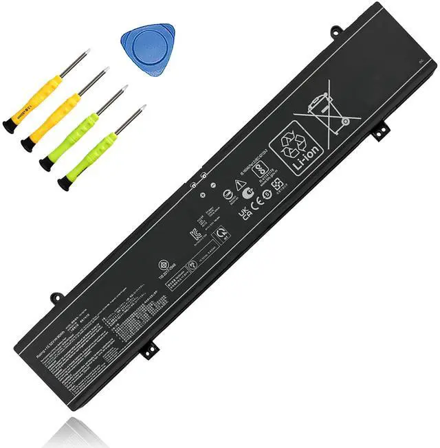 Main image of 90Wh C41N2109 Replacement Laptop Battery for ASUS Rog Flow X16 GV601RE GV601RM GV601VU ROG Strix G16 G614J G614JV Rog Strix G18 G814JU G814JV ROG Zephyrus M16 GU604V GU604VY Series 5800mAh 15.2V