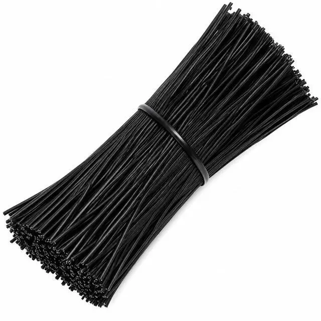 Main image of 1000Pcs 4 Inch Plastic Twist Ties for Bags, Wire Cable Ties for Plants,Breads,Household and Office Use
