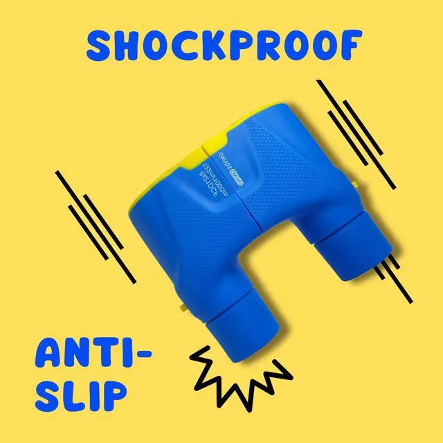 Alt view image 4 of 7 - Toddler Binoculars for Kids Ages 3-12, 8x21 Focus Free | no adjusting needed, point and look design, real 8X magnification, stem toy, boys and girls, bird watching, camping