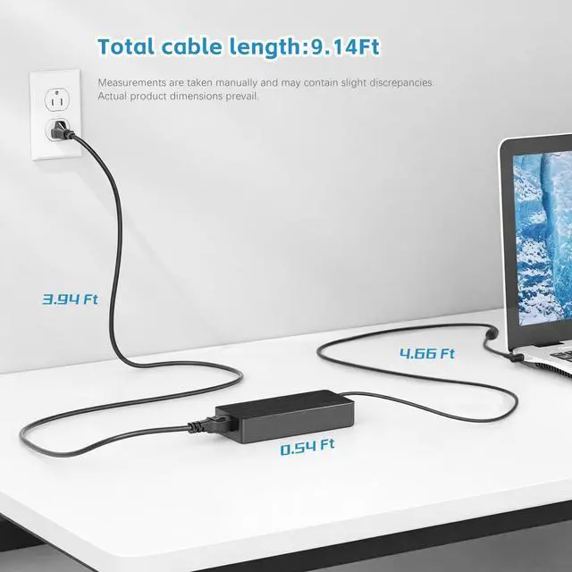 Alt view image 7 of 7 - 240W Laptop Charger Compatible with Asus ROG Zephyrus G14 G15 M16 G16 S15 S17 ROG Flow X16 ROG Strix Scar 15,TUF Gaming A15 A17 F15 F16 F17 AD240-00E ADP-240EB B Gaming Laptop 20V/12A Adapter
