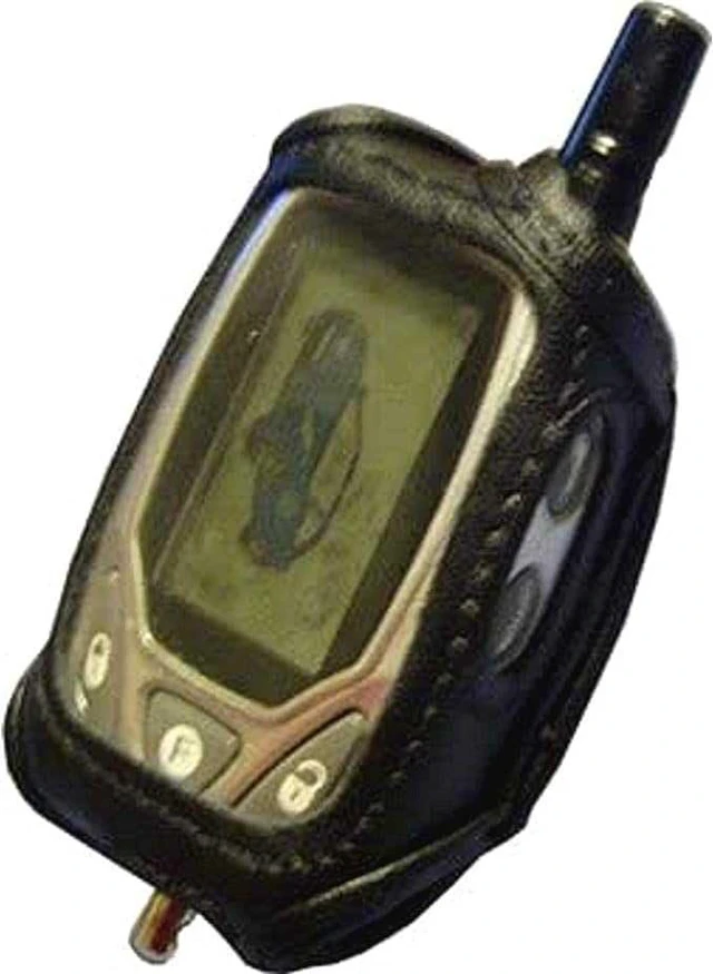 Main image of Black Leather Case/Cover for Prestige 5BCR, 5BCR03, 5BCR05, 5BCR07, and 5BLCTX Remote Control Transmitters (Remote Not Included)