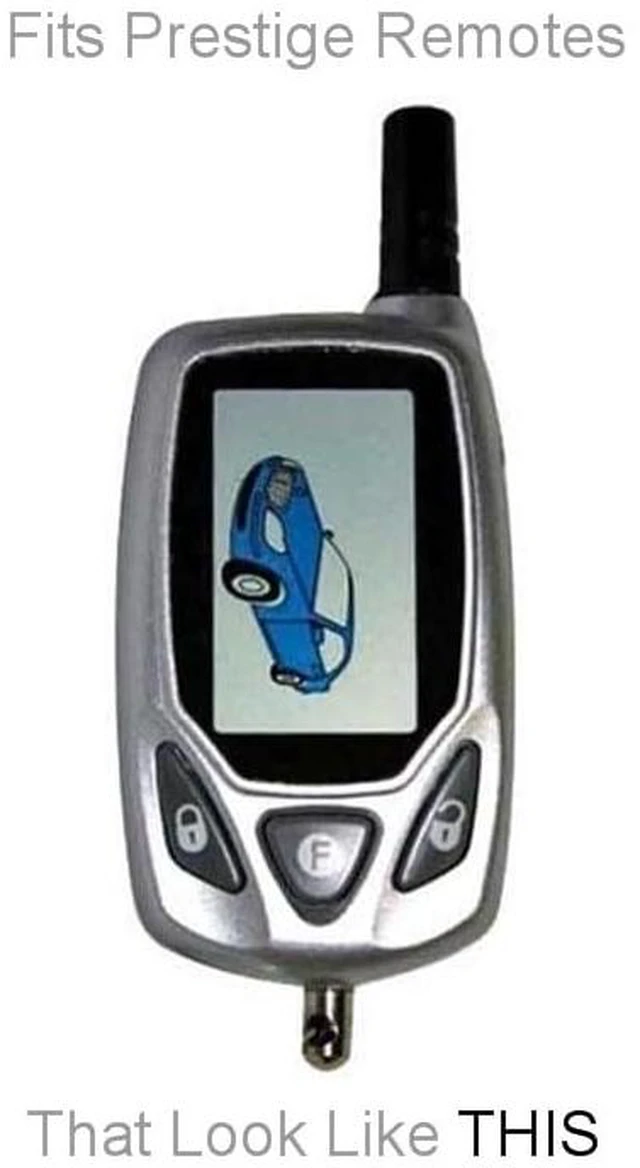Alt view image 2 of 6 - Black Leather Case/Cover for Prestige 5BCR, 5BCR03, 5BCR05, 5BCR07, and 5BLCTX Remote Control Transmitters (Remote Not Included)
