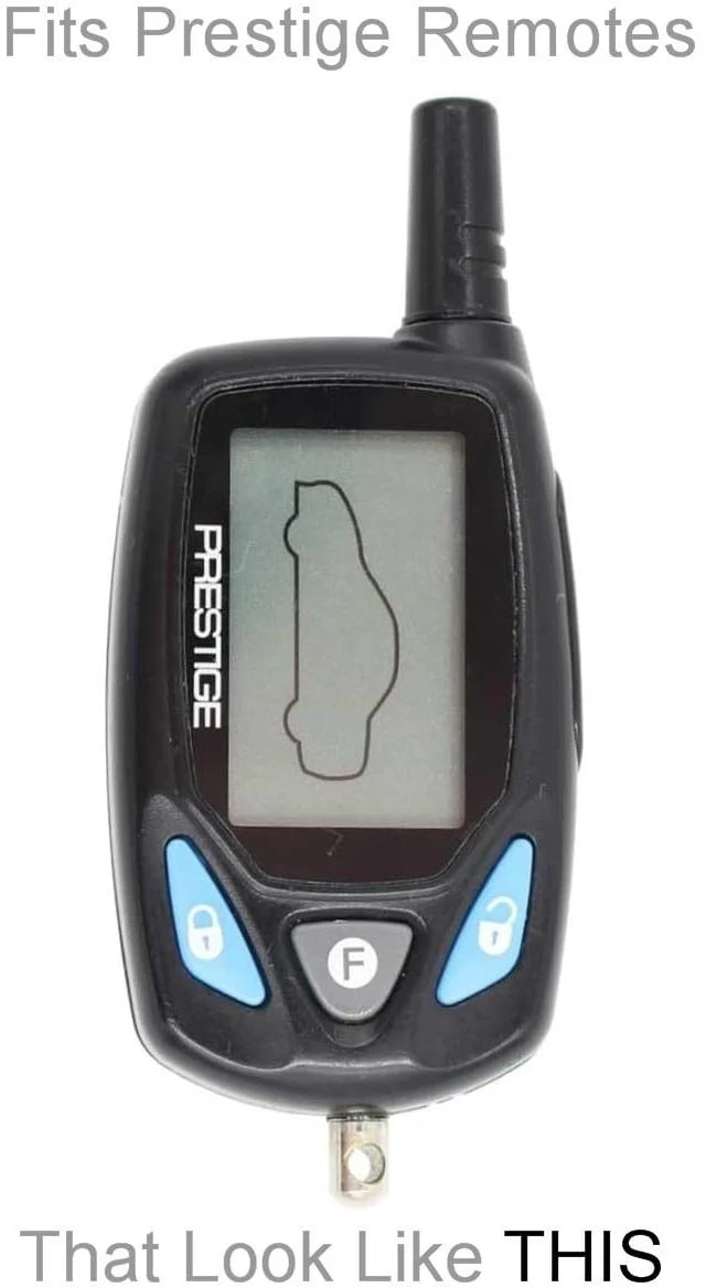 Alt view image 3 of 6 - Black Leather Case/Cover for Prestige 5BCR, 5BCR03, 5BCR05, 5BCR07, and 5BLCTX Remote Control Transmitters (Remote Not Included)