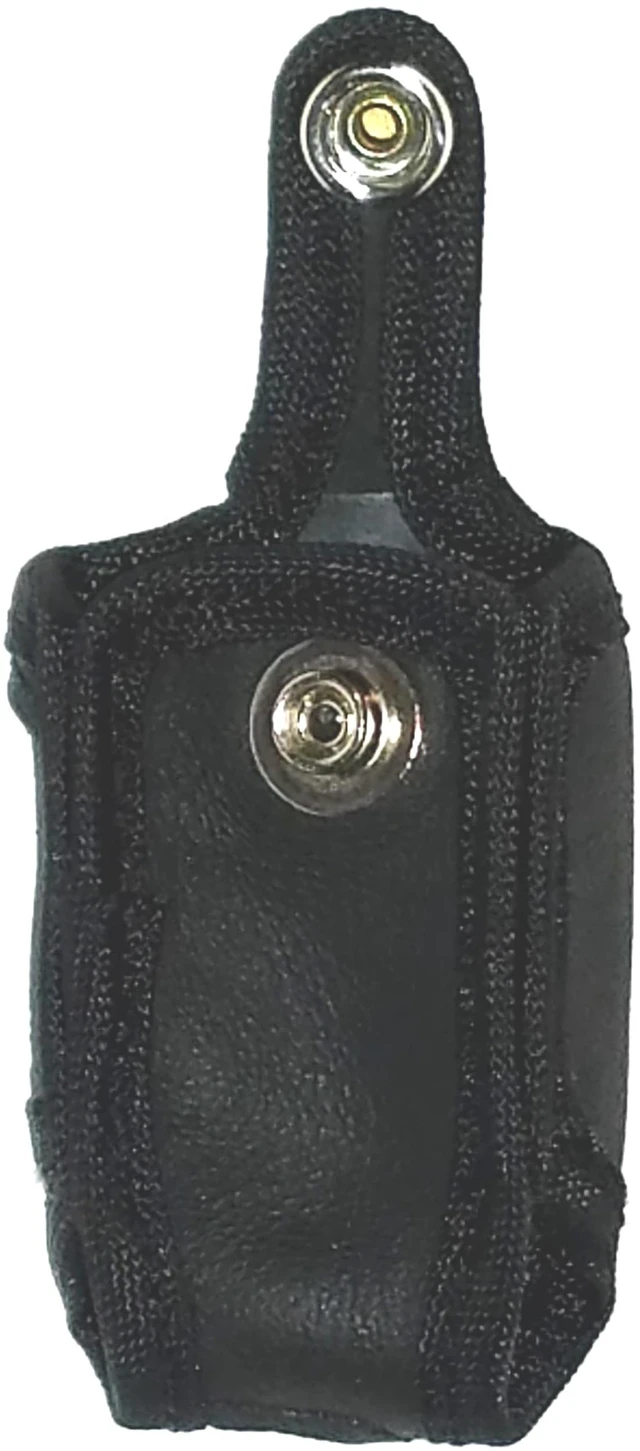 Alt view image 6 of 6 - Black Leather Case/Cover for Prestige 5BCR, 5BCR03, 5BCR05, 5BCR07, and 5BLCTX Remote Control Transmitters (Remote Not Included)