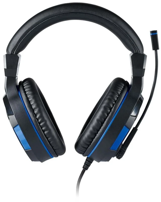 Alt view image 2 of 3 - Nacon V3 Wired Gaming Headset Licensed for PlayStation PS5, PS4, PC - 40mm Drivers, Tempest 3D Audio, In-Line Mute/Volume, Foam Cushions, Universal 3.5mm - Black