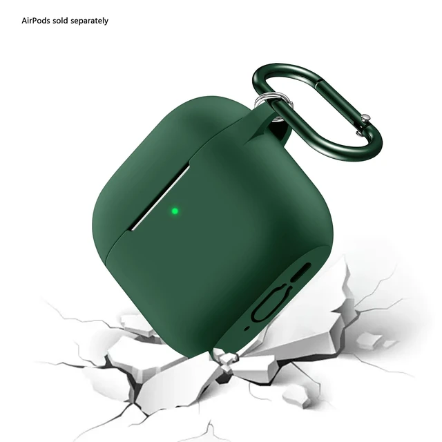 Alt view image 4 of 7 - Sahara - Venture Series Silicone Case for AirPods 4, Cactus Green, (HP00170)