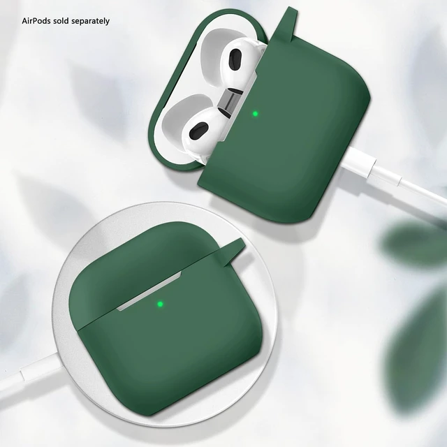 Alt view image 5 of 7 - Sahara - Venture Series Silicone Case for AirPods 4, Cactus Green, (HP00170)