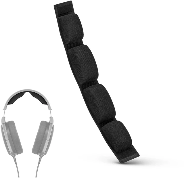 Main image of Replacement Headband for SENNHEISER HD580, HD600, HD650 & HD660S Headphones - Soft Woven Fabric & Foam Cushion Pad for Additional Comfort by