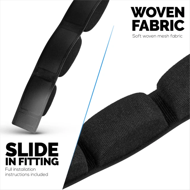 Alt view image 5 of 7 - Replacement Headband for SENNHEISER HD580, HD600, HD650 & HD660S Headphones - Soft Woven Fabric & Foam Cushion Pad for Additional Comfort by