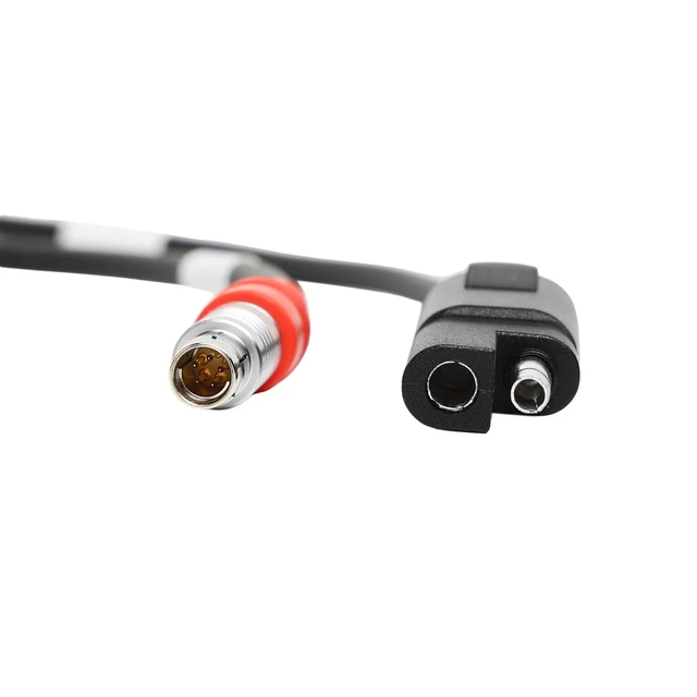 Alt view image 2 of 6 - SAE Power Cable 2pin to 5 pin for Topcon GR-5 GR-3 GNSS GPS Receiver HiPer Legacy GB500 GB1000 A00302