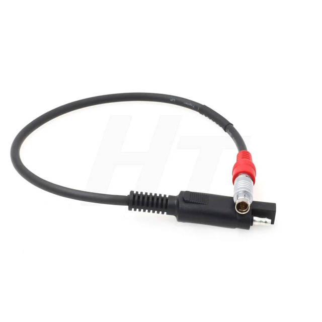 Alt view image 5 of 6 - SAE Power Cable 2pin to 5 pin for Topcon GR-5 GR-3 GNSS GPS Receiver HiPer Legacy GB500 GB1000 A00302