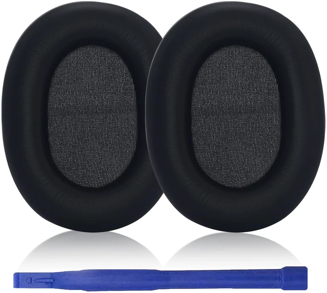 Main image of Protein Leather Memory Foam Replacement Ear Pads for Sony WH-1000XM6 Soft protein leather ear cushions with memory foam,ideal noise-isolation replacement earpads for Sony WH-1000XM6 headphones