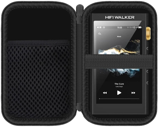 Main image of Compatible HiFi Walker H20 Ultra Case, Durable EVA Carrying Case, Shockproof & Lightweight Protective Cover Compatible with HI FI Walker H20 Ultra HiFi Music Player (Black)