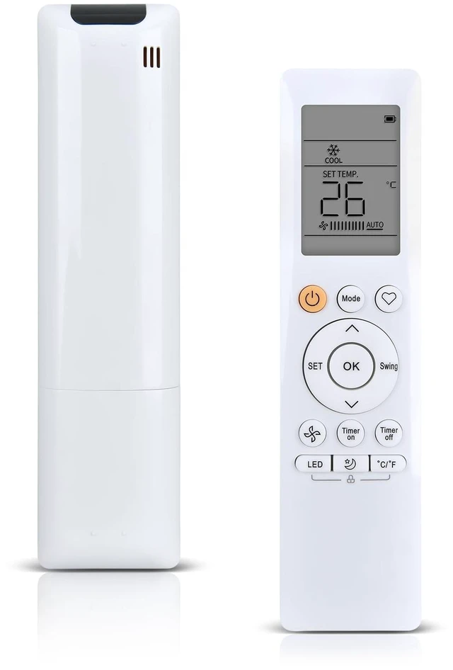 Main image of Replacement Remote Control for Midea Ultra Quiet Portable Air Conditioner For Midea MAP14S1TBL, MAP14AHS1TWT Replacement Air Conditioner Remote Control