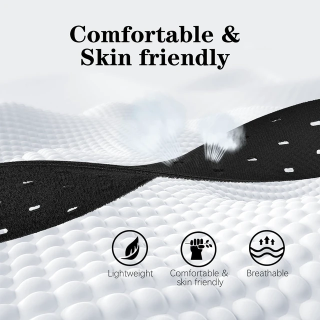 Alt view image 3 of 7 - Bicep Band Compatible with Amazfit Helio, 41cm Long Breathable Nylon Arm/Ankle Strap for Amazfit Bip 6/Bip 5/Gtr 4/Gtr 3/Gtr 2/47mm/Balance