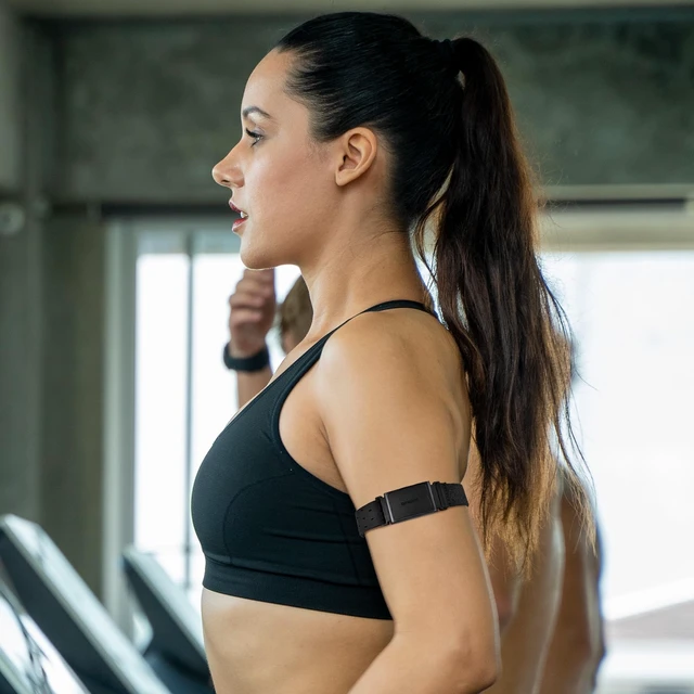 Alt view image 7 of 7 - Bicep Band Compatible with Amazfit Helio, 41cm Long Breathable Nylon Arm/Ankle Strap for Amazfit Bip 6/Bip 5/Gtr 4/Gtr 3/Gtr 2/47mm/Balance