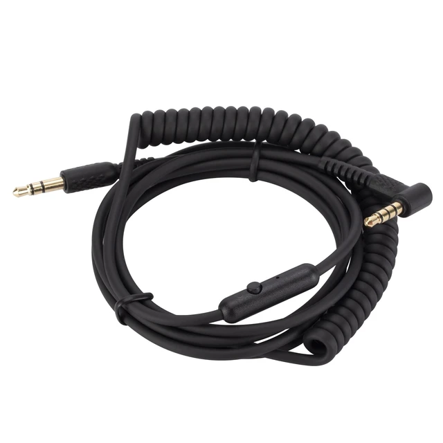 Alt view image 4 of 4 - Replacement Audio Cable for Marshall headphones, Compatible with Monitor Monitor II Major 2 II Major 3 III Major 4 IV Mid Headphones 3.5mm Male Stereo Jack Cord, 4 Ft, Inline Mic/Remote Control