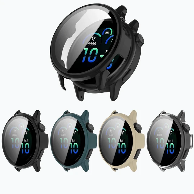 Main image of [4-Pack vivoactive 6 Screen Protector Case Compatible with Garmin vívoactive® 6 Smart Watch, Ultra-Thin Scratch Resistant Cover with Tempered Glass for Women Men