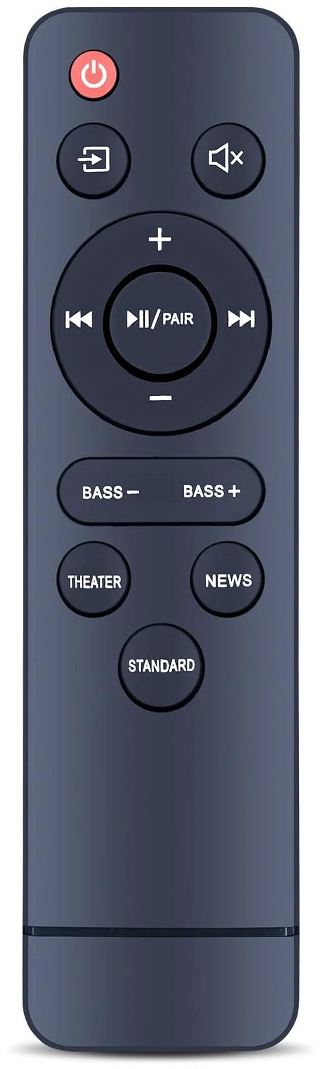 Main image of Replacement Remote for Insignia NS-HTSB20S/24L20F 2.0 Soundbar Easy pairing,Responsive control