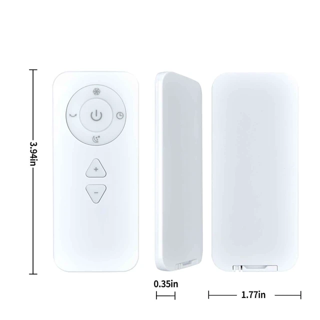 Alt view image 6 of 7 - New Fan Replacement Remote Control for ULTTY CR021 90°Bladeless Tower Fan and Air Purifier in one (Color