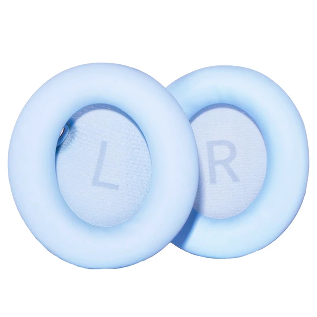 Alt view image 7 of 7 - Ear Pads Replacement for Anker Soundcore Space One (S1) Headphones - Blue Ear Cushions with Soft Protein Leather, Noise Isolation Foam Cover, Not Space One Pro, All-Day Comfort