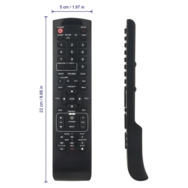 Alt view image 6 of 6 - New AKB36087607 Replacement Remote Control fit for LG DVD CD Receiver Home Theater System HT-303SU HT-303SD HT303SU HT303SUW HT303SD HT353SD
