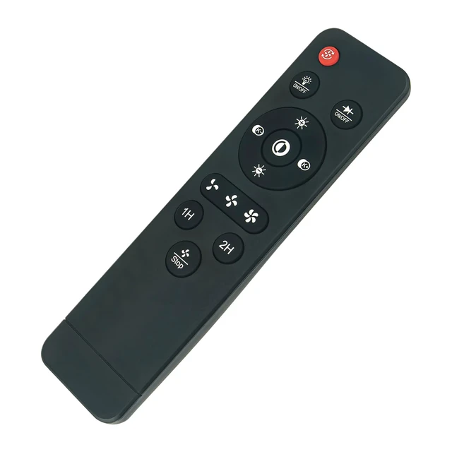 Alt view image 5 of 7 - Replacement Remote Control Compatible with PINFM Bladeless Ceiling Fan