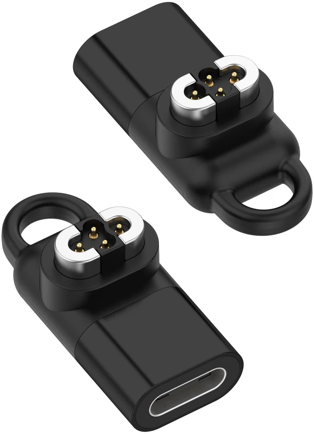 Main image of 2-Pack USB C Magnetic Charger Adapter for SHOKZ OpenSwim Pro, OpenSwim Pro 2 Headphones, Type C Cable Charging Converter for SHOKZ S710 S720 Open-Ear Bone Conduction Headphones