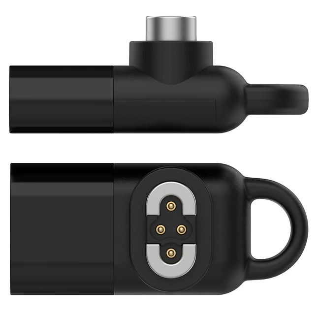 Alt view image 4 of 7 - 2-Pack USB C Magnetic Charger Adapter for SHOKZ OpenSwim Pro, OpenSwim Pro 2 Headphones, Type C Cable Charging Converter for SHOKZ S710 S720 Open-Ear Bone Conduction Headphones