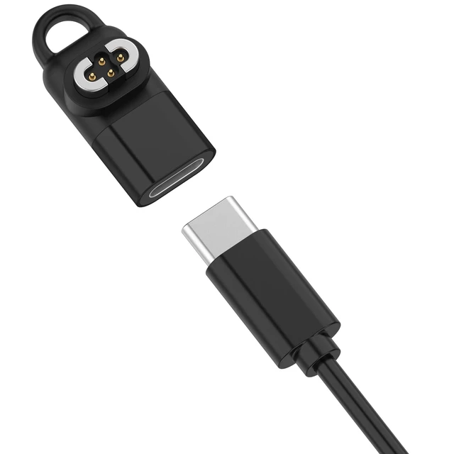 Alt view image 6 of 7 - 2-Pack USB C Magnetic Charger Adapter for SHOKZ OpenSwim Pro, OpenSwim Pro 2 Headphones, Type C Cable Charging Converter for SHOKZ S710 S720 Open-Ear Bone Conduction Headphones