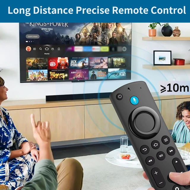 Alt view image 5 of 7 - Replacement Remote for All Insignia-Toshiba-Pioneer-Fire-Smart-TVs, Voice Control