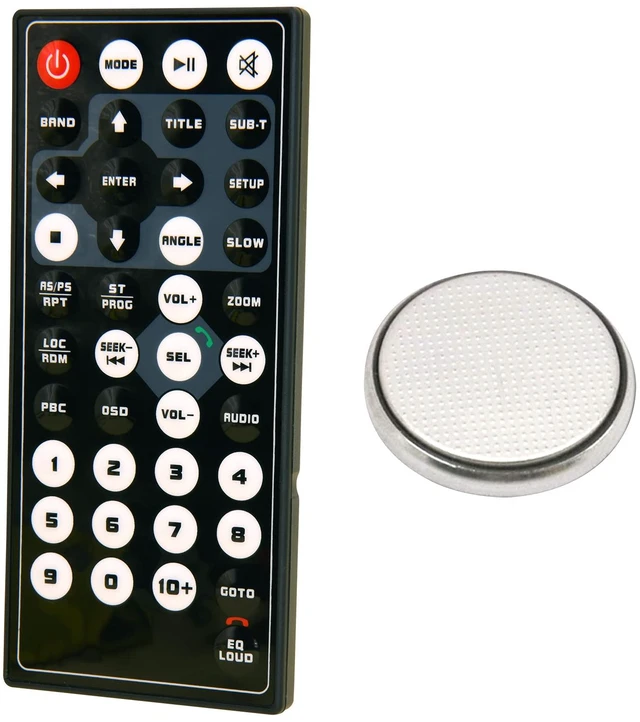 Main image of Replacement Remote Control for Dual Axxera Jensen Electronics Car Audio Digital Media Receivers Remote Control XDVD236BT DV526BT XDVD256BT DV527BT XDVD770BT XDVD176BT AXV150BT AVM101LH AVM700Ui