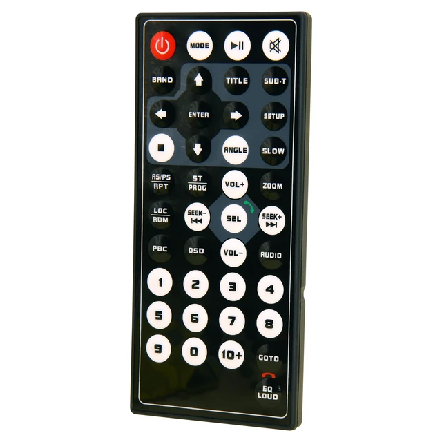 Alt view image 2 of 7 - Replacement Remote Control for Dual Axxera Jensen Electronics Car Audio Digital Media Receivers Remote Control XDVD236BT DV526BT XDVD256BT DV527BT XDVD770BT XDVD176BT AXV150BT AVM101LH AVM700Ui