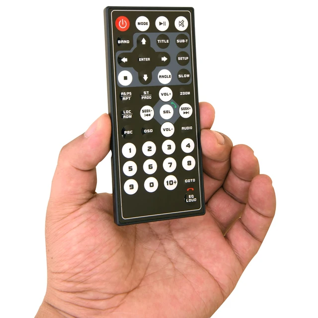 Alt view image 3 of 7 - Replacement Remote Control for Dual Axxera Jensen Electronics Car Audio Digital Media Receivers Remote Control XDVD236BT DV526BT XDVD256BT DV527BT XDVD770BT XDVD176BT AXV150BT AVM101LH AVM700Ui