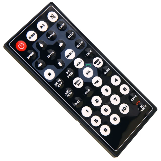 Alt view image 7 of 7 - Replacement Remote Control for Dual Axxera Jensen Electronics Car Audio Digital Media Receivers Remote Control XDVD236BT DV526BT XDVD256BT DV527BT XDVD770BT XDVD176BT AXV150BT AVM101LH AVM700Ui