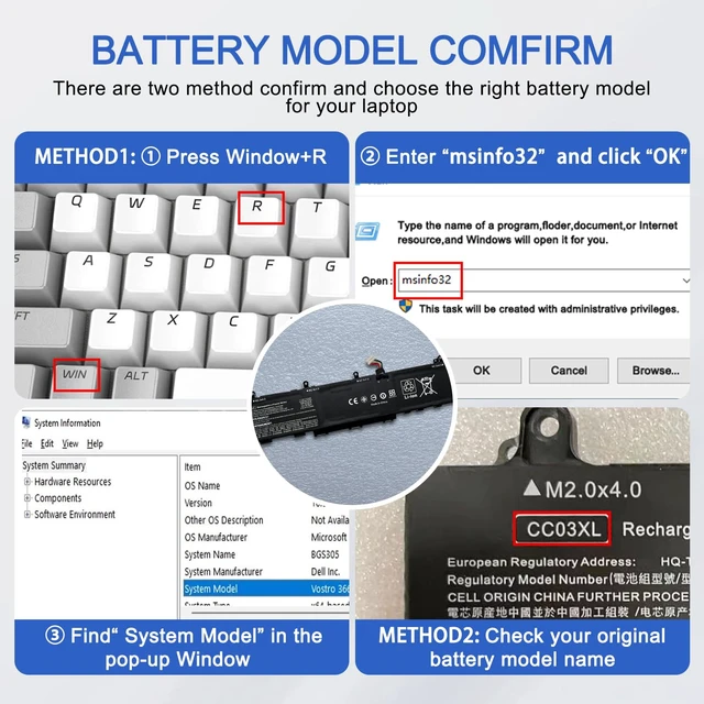 Alt view image 5 of 7 - CC03XL 53Wh Battery Replacement for HP elitebook x360 840 845 g7 830 845 g8 ZBook Firefly 14 Probook 635 Aero G7 G8 L77608-2C1 L77608-421 HSTNN-IB9F L78555-005 CC03053XL-PL HSTNN-DB9Q 11.55V