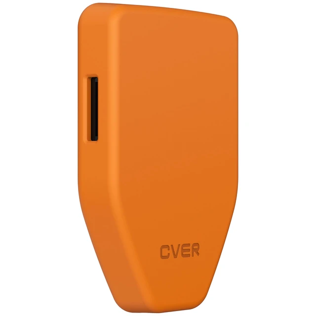Alt view image 4 of 4 - Silicone Case for Trezor Safe 5, Full Coverage Protection, Screen & Port Access (Orange)