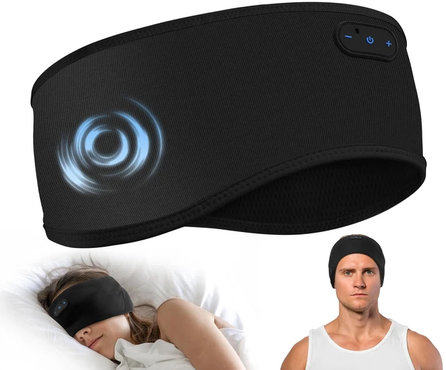Main image of Modal-Fabric Bluetooth Headband Headphones for Sleep and Sports Wireless Headbands with Breathable Modal-Fabric, Comfortable for Side Sleepers Sleeping, Running, Yoga and Travel