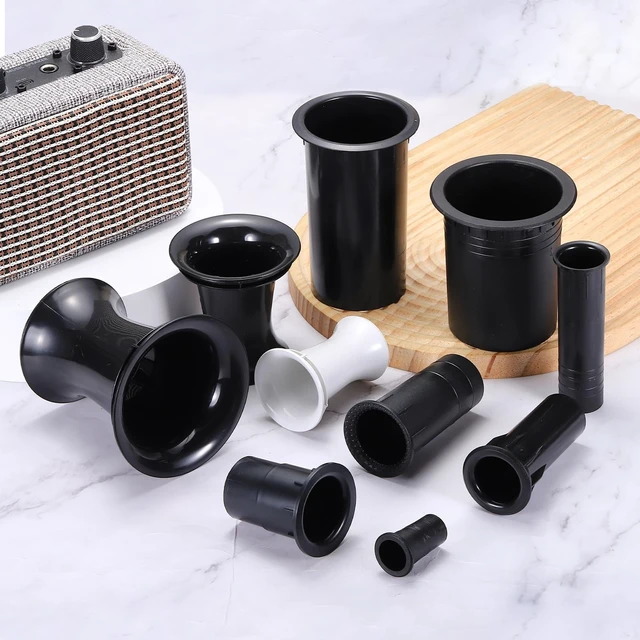 Alt view image 4 of 6 - 82mm x 99mm Speaker Port Tube Subwoofer Tube Bass Woofer Box 2pcs