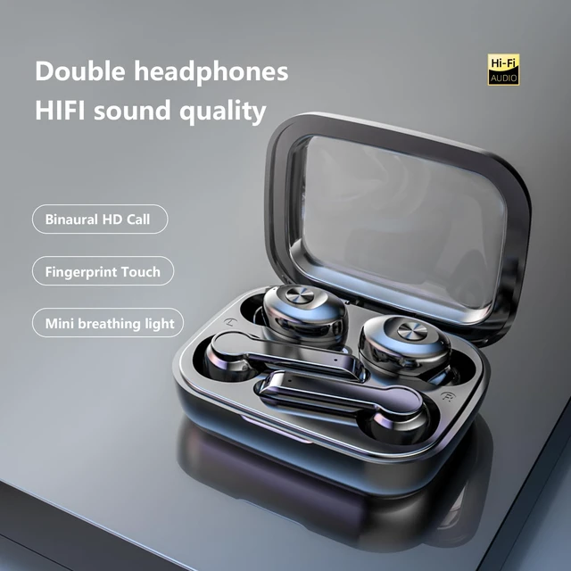 Alt view image 4 of 7 - Bluetooth Headphones with 110H Playtime, LED Display, Earhooks, Waterproof