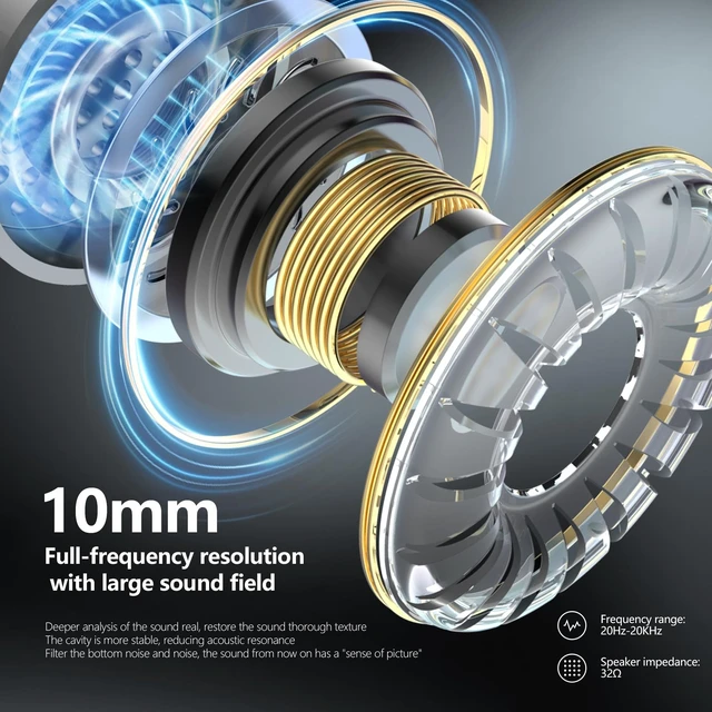 Alt view image 5 of 7 - Bluetooth Headphones with 110H Playtime, LED Display, Earhooks, Waterproof