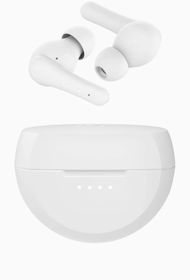 Main image of SoundForm Rhythm ANC True Wireless Earbuds, 28H Battery Life In-ear Bluetooth earbuds, USB-C fast charging, IPX5 water resistant, multipoint, dual mic, gym, commute, travel