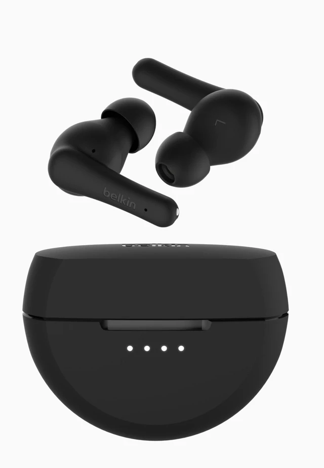 Main image of SoundForm Rhythm ANC True Wireless Earbuds, 28H Battery Life In-ear Bluetooth earbuds, USB-C fast charging, IPX5 water resistant, multipoint, dual mic, gym, commute, travel