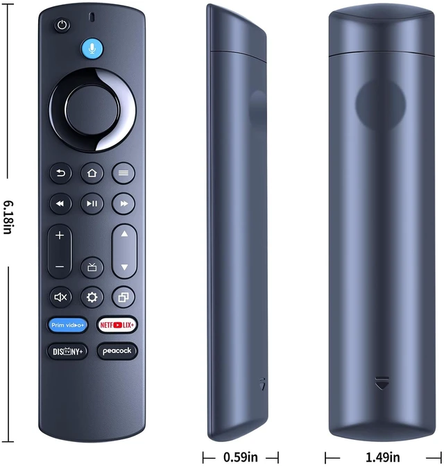 Alt view image 7 of 7 - ERF3C84H(1344) Replacement Voice Remote Control for Hisense E6 Series TV Compatible with Hisense QLED 4K UHD Smart TV 43E6QF 50E6QF 55E6QF 65E6QF 75E6QF 85E6QF 100E6QF 2025 Model