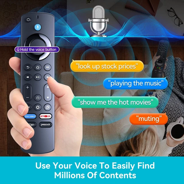 Alt view image 6 of 7 - ERF3C84H(1344) Replacement Voice Remote Control for Hisense E6 Series TV Compatible with Hisense QLED 4K UHD Smart TV 43E6QF 50E6QF 55E6QF 65E6QF 75E6QF 85E6QF 100E6QF 2025 Model