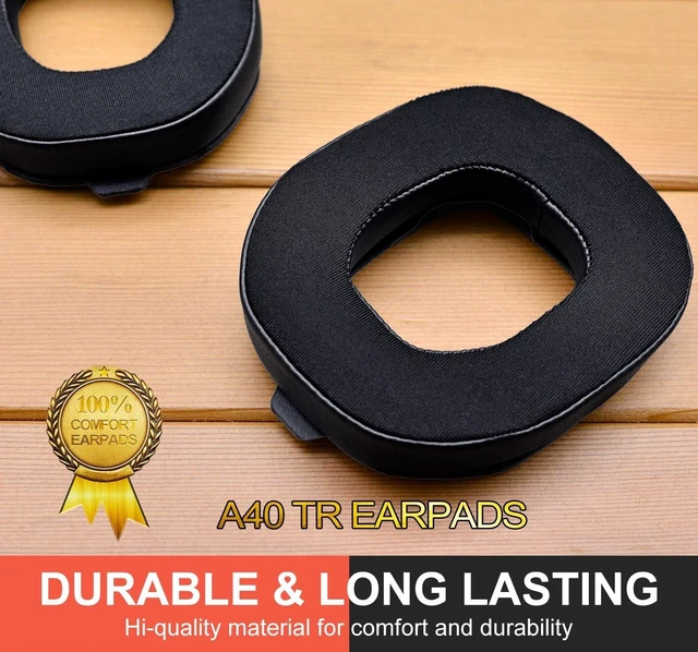 Alt view image 7 of 7 - A40 TR Cooling Gel Replacement Earpads for Astro A40 TR Only, Made by, Cool Feeling Fabric, Improved Durability, with Microphone Foam Black
