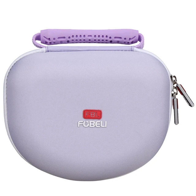 Alt view image 4 of 7 - Hard Case for iClever/for ONITOO/for TCJJ/for LOBKIN/for KERHAND/for IFECCO Cat Ear Kids Bluetooth Headphones (Purple, Case Only)