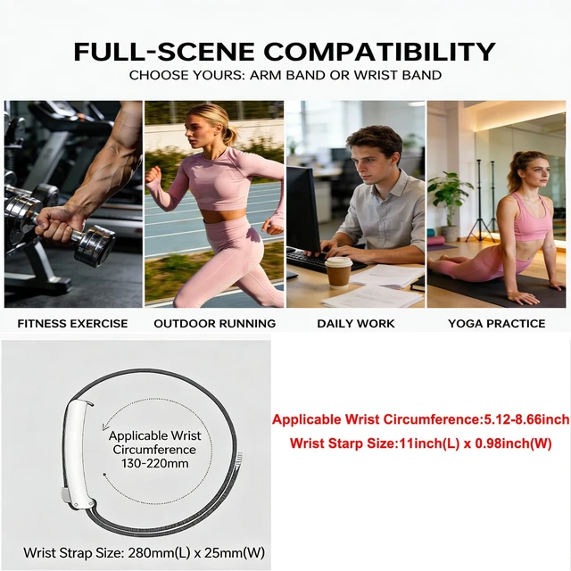 Alt view image 6 of 7 - Nylon Sport Bands Compatible with Whoop 5.0 One/Peak/Life Band, Adjustable Waterproof Breathable Replacement Wristbands Straps for Whoop Band 5.0/MG(Not Compatible with Gen 4)