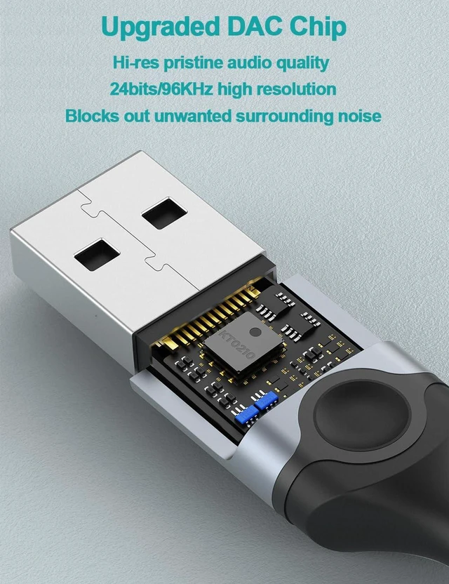 Alt view image 2 of 7 - USB PC Earbuds, USB Gaming Earbuds with Mic for PC/PS4/PS5, Black Noise canceling Wired Headphones with Remote for Music, Video Calls, Broadcasting, Work<6.56FT>